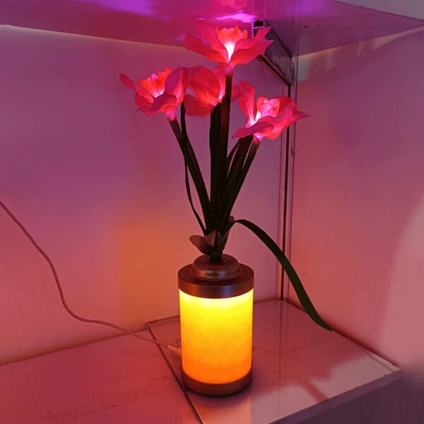 Flower Lamp Home Fashion Minimalist Creative USB Vase Light Home Decoration - Image 7