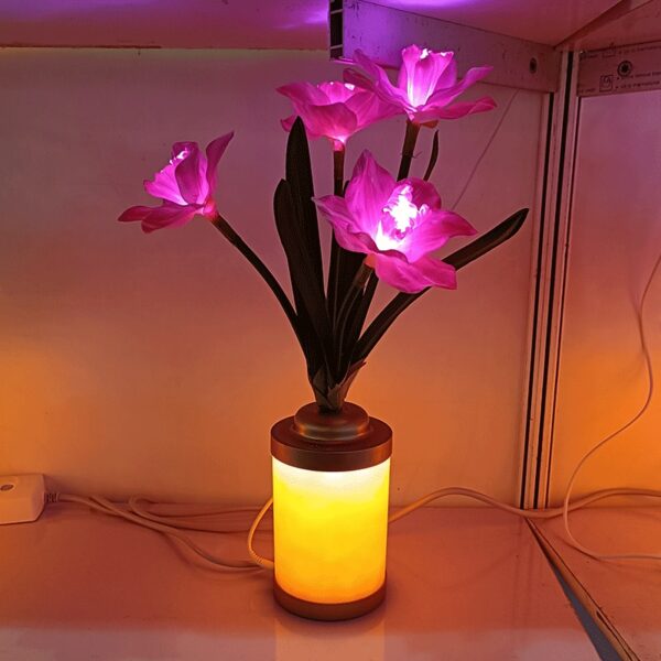 Flower Lamp Home Fashion Minimalist Creative USB Vase Light Home Decoration - Image 6