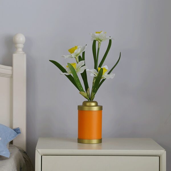 Flower Lamp Home Fashion Minimalist Creative USB Vase Light Home Decoration - Image 5