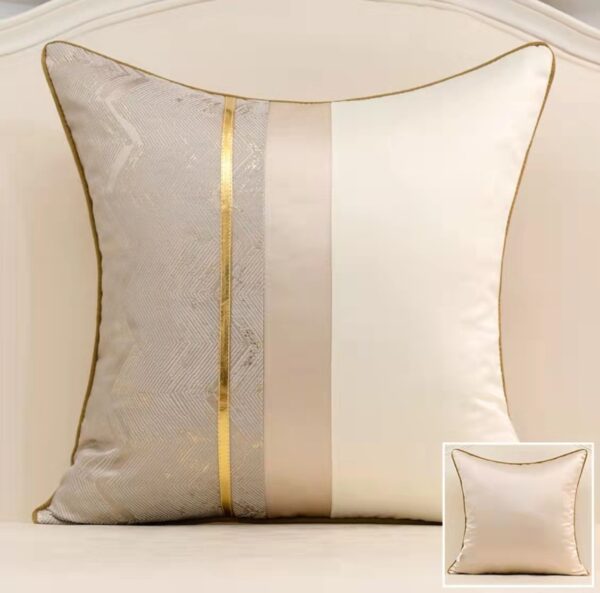 Home Fashion Splicing Pillow Cover Home Model Room Decoration - Image 6