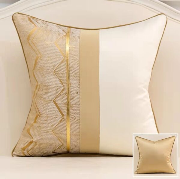 Home Fashion Splicing Pillow Cover Home Model Room Decoration - Image 10